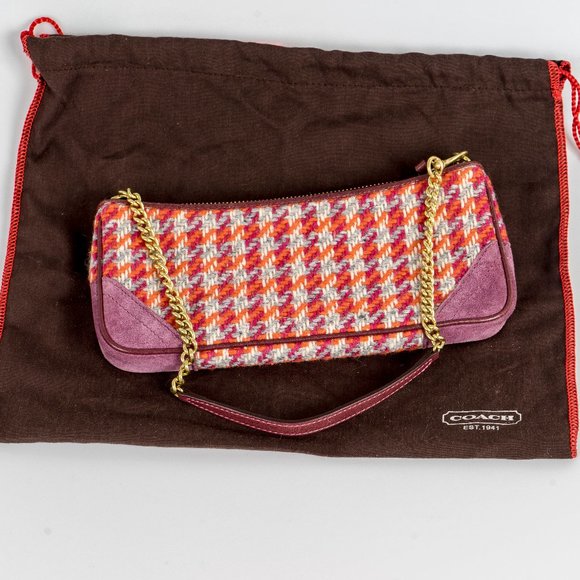 Coach Handbags - NWOT Coach tweed purse